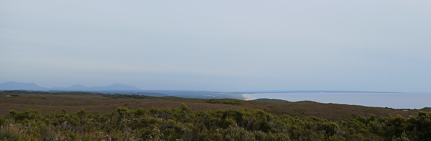 Kust in de verte
