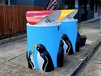 Pinguin-vuilbakken