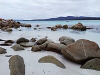 Honeymoon Beach rocks