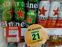 No alcohol under 21
