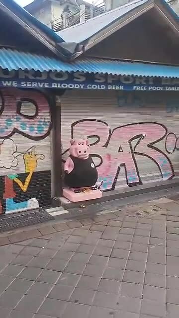 Ochtend na Nyepi, nog steeds lege straten