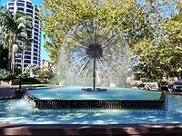 El Alamein Memorial Fountain
