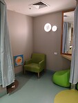 In deze shoppingcenter alweer een 'parent room'