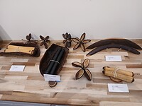 Clapsticks and boomerang