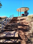 Ook lookout van Lake Moondarra