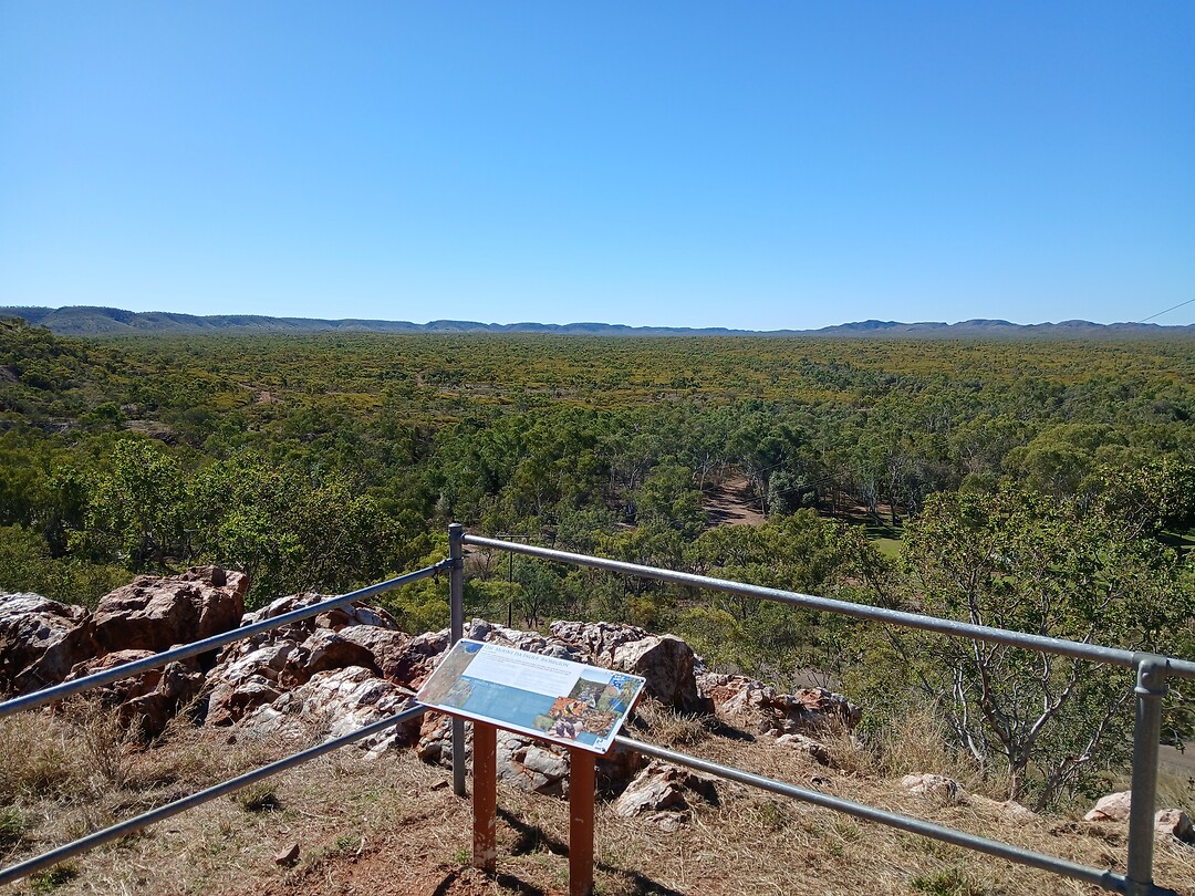 Uitgesterkte bushland