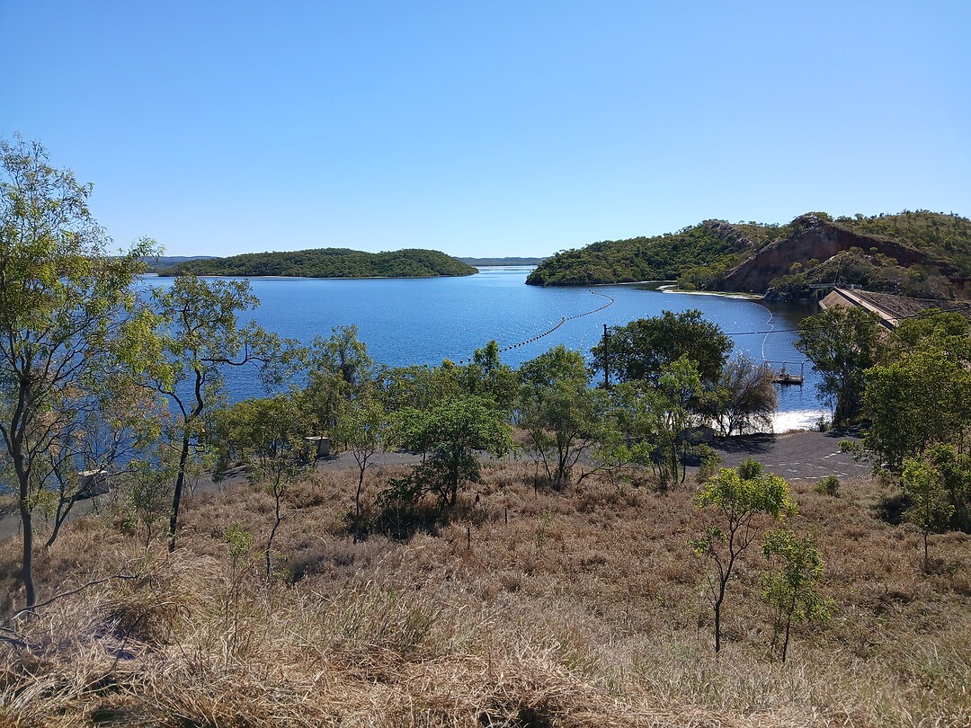 Lake Moondarra dam