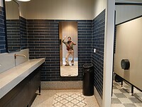 Propere moderne toiletten