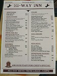 Menu Hi-Way Inn