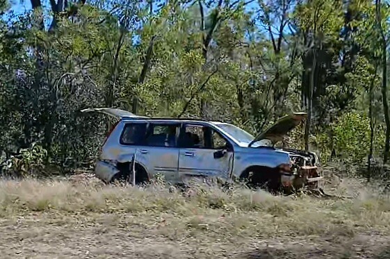 Verbannen auto in de kant
