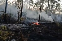 Gecontroleerde brandhaard zonder controle