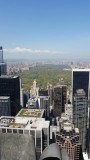 uitzicht op central park vanaf top of the rock