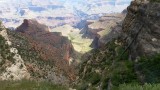 de vallei vanaf bright angel trail