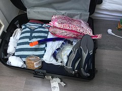 koffer bijna klaar