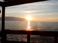 zonsondergang