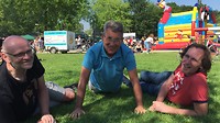 Even ontspannen op het vliegvisfestival