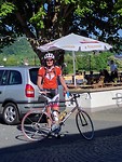 Peter na 142 km fietsen super!