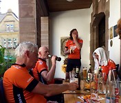 Een natte handdoek om stoom af te blazen