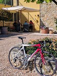 Fiets gepoetst