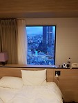 Uitzicht hotelkamer