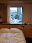 Uitzicht hotelkamer