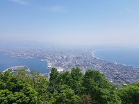 Uitzicht berg Hakodate