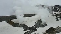Geisers op Mount Asahidake