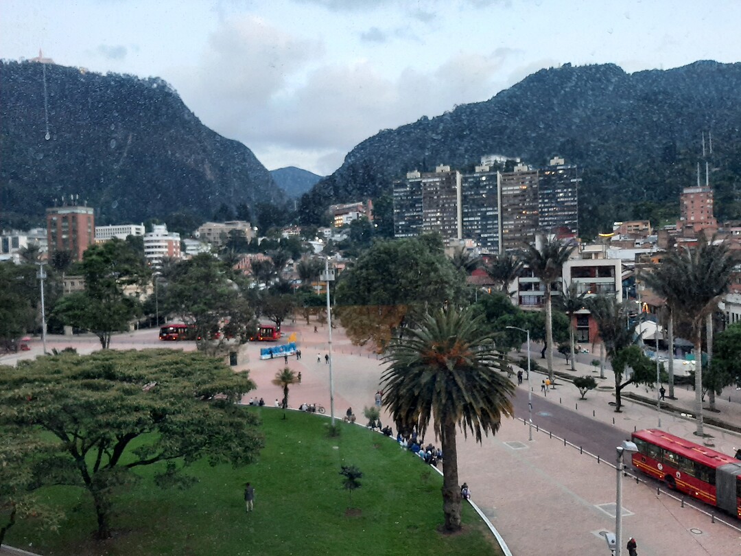 Uitzicht hotel Bogota