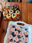 Vruchtensap bij fruitproeverij