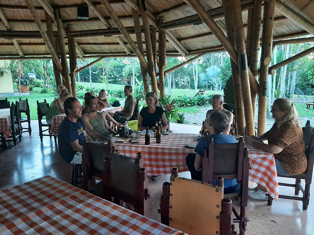 Buitenrestaurant finca Palermo