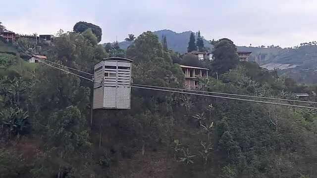 Kabelbaantje in Jardín