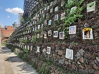 Foto's van slachtoffers van geweld in Medellín