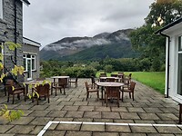 Achteruitzicht hotel