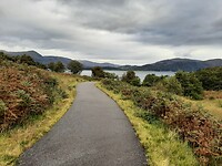 Fietspad van Glencoe naar Port Appin