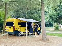 Ons gezellige plaatsje op de camping in Saarburg