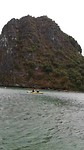 Boot toch Lagoon Lan Hà bay