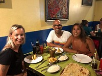 Met Sarah en Arda bij de Indiaan