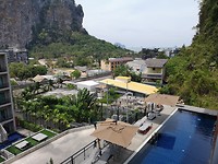 Uitzicht vanaf balkon