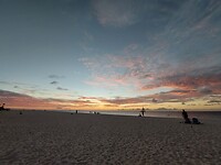 Zonsondergang Eagle Beach