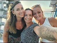 Afscheidsbootfeestje met Annemieke en Marlies