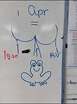 1 april uitgetekend