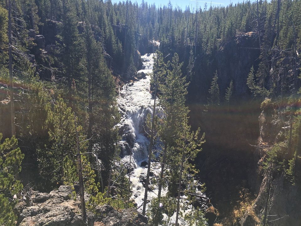 Waterval Yellowstone