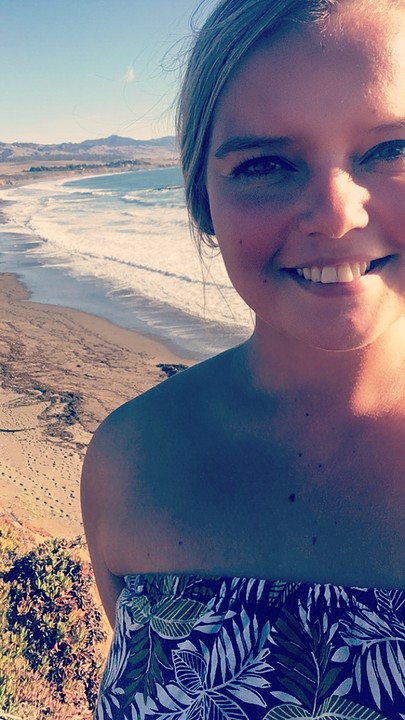 Op het strand van San Simeon