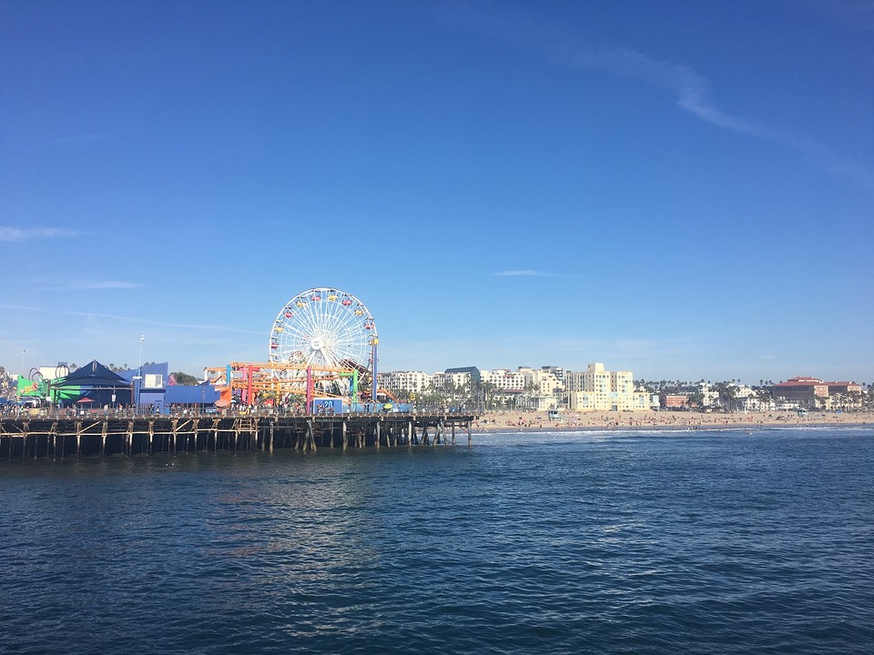 De pier van Santa Monica
