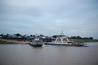 Uitzicht vanaf de boot