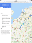 On my way from Echt, The Netherlands to Vertus, France