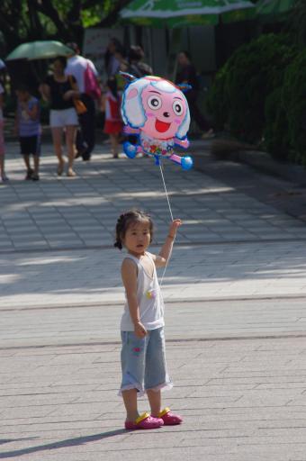 meisje met ballon