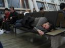 Marcel op Seoul airport
