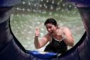 Binnen in de zorb