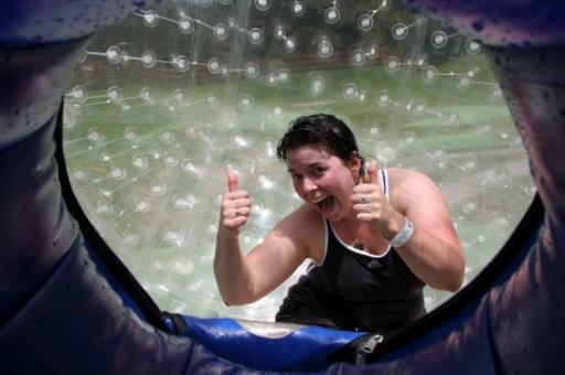 Binnen in de zorb